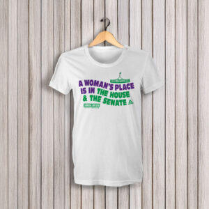 A woman’s place Larissa Waters t-shirt